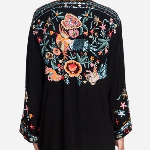 JOHNNY WAS HEWEY KIMONO JACKET- L- NWT - Picture 5 of 9